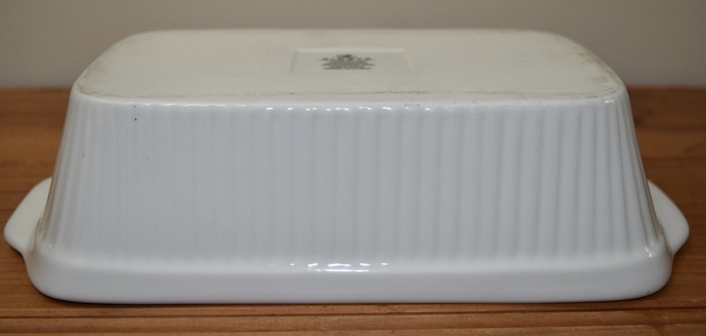 XINGYE Baking Dish 1.2ltr - White Porcelain - EUC