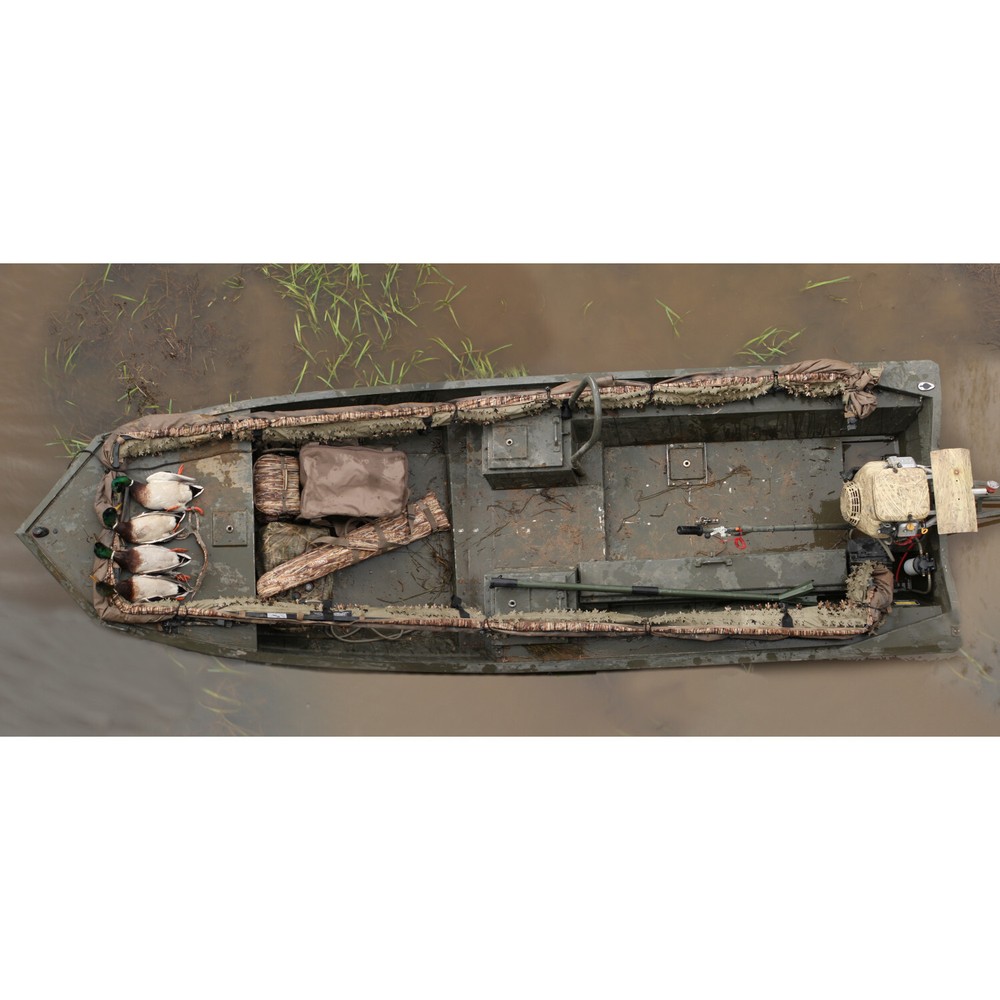 Avery Outdoors Quick-Set Aluminium Duck Boat Blind Combo Kit