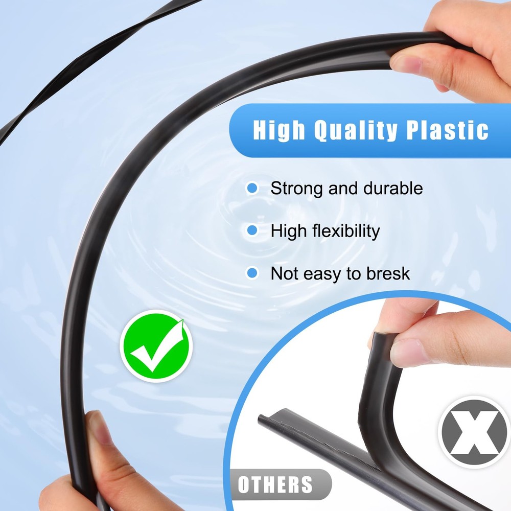 Coping Strips for Overlap Above Ground Pool Liners Swimming Pool Plastic Line