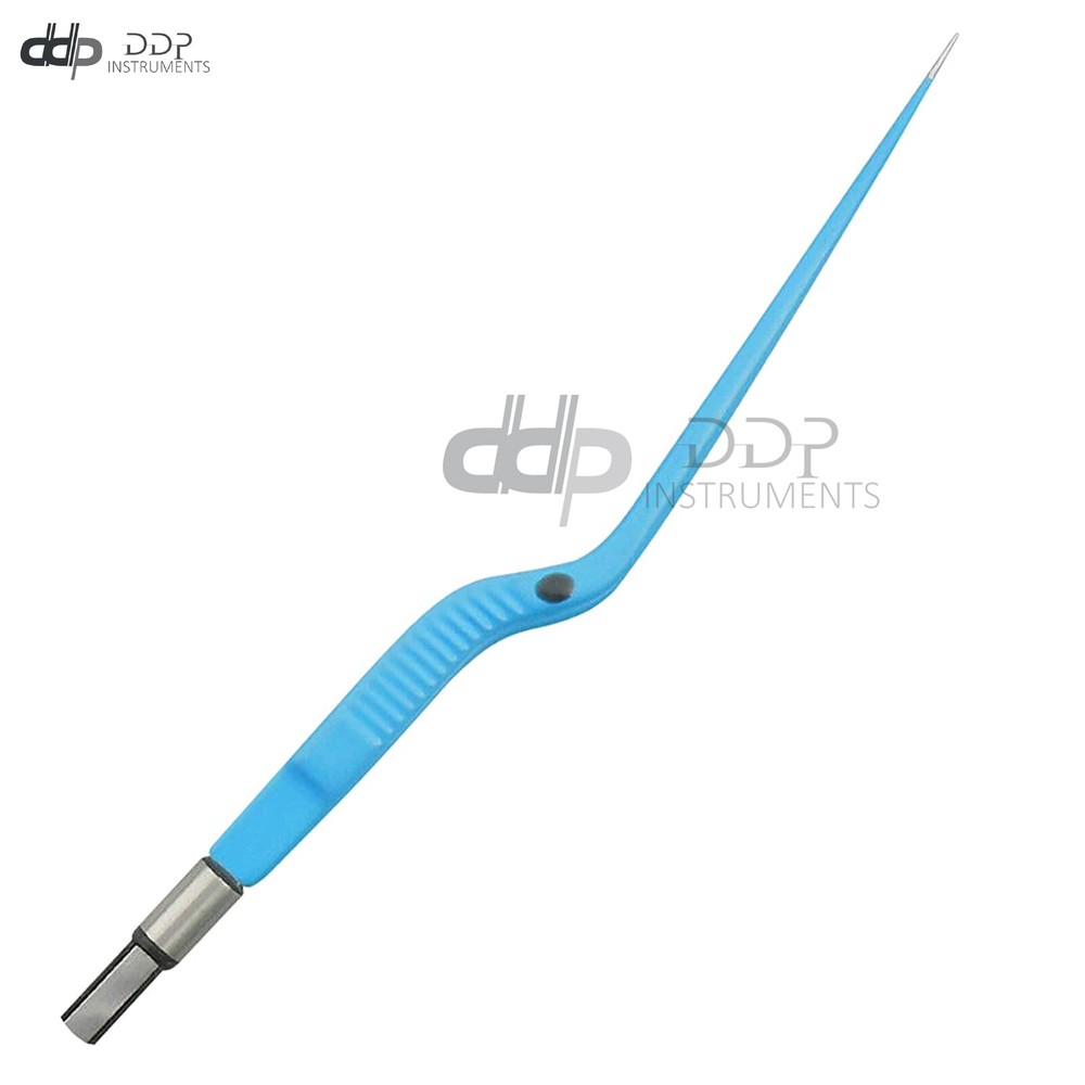 Bipolar Bayonet Forceps 10" Electrosurgical Instruments, EL-005