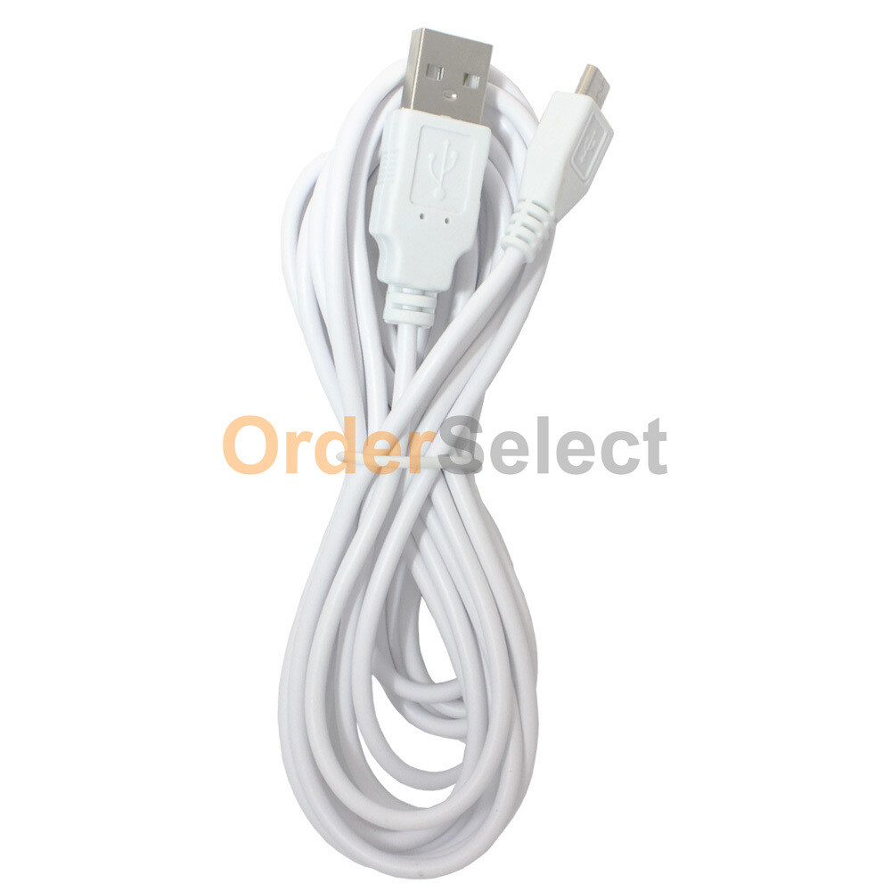 Micro USB 10' Charger Cable for Android Alcatel 3T 8/A30/OneTouch Pop 7/PLUS 10