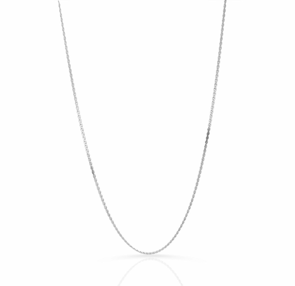 FAYE NECKLACE -THIN SILVER CHAIN NECKLACE