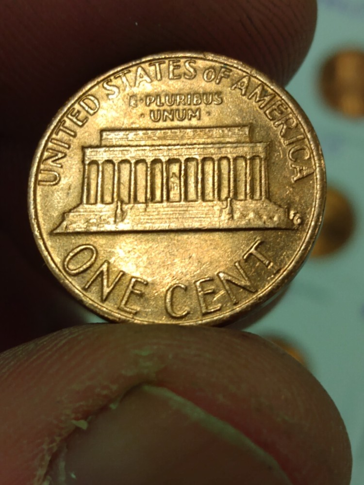 1981 P Penny High MS/Misaligned Die Obverse