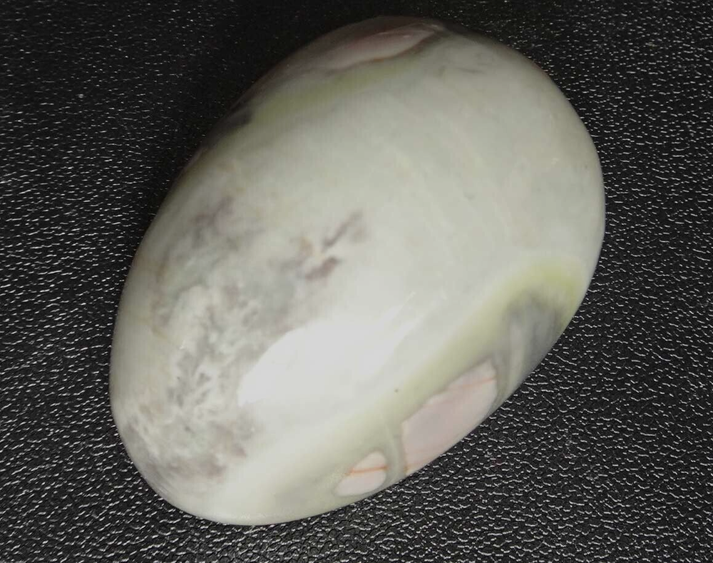 Silver Leaf Jasper 1 3/4 inch tall Egg sc101