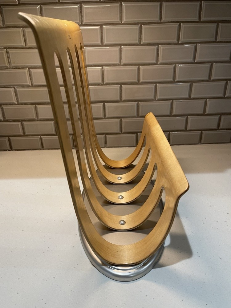 Michael Graves Rack Bent Wood Aluminum MCM
