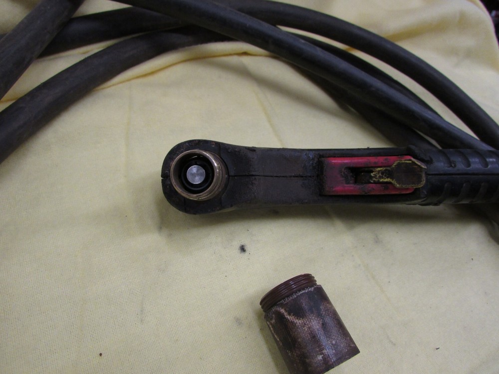 USED ICE-50C Plasma Cutting Torch Handle, USED, 26Ft, Jacket Damage, BS