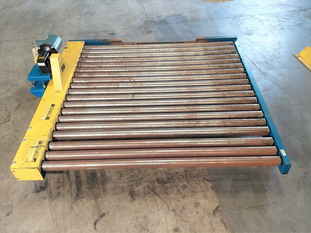 60" WIDE X 63" LONG ALBO CHAIN DRIVEN ROLLER CONVEYOR