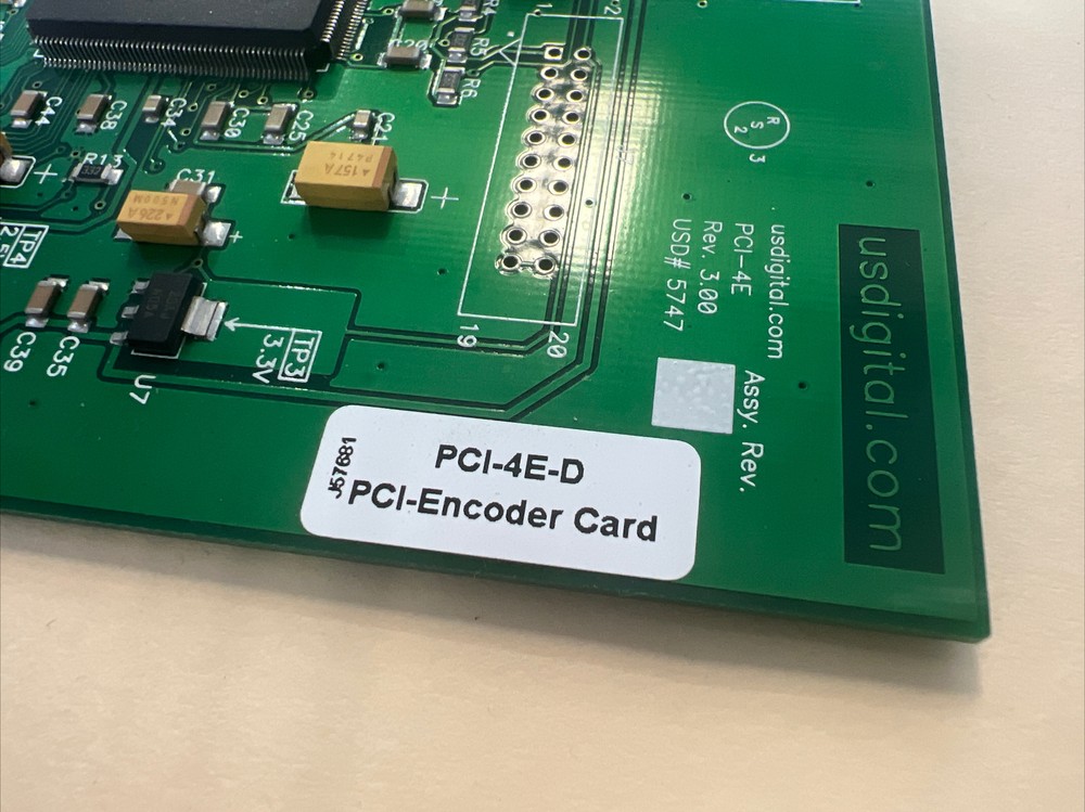 US Digital PCI-4E-D PC-Encoder PCI PC to Encoder Interface Card
