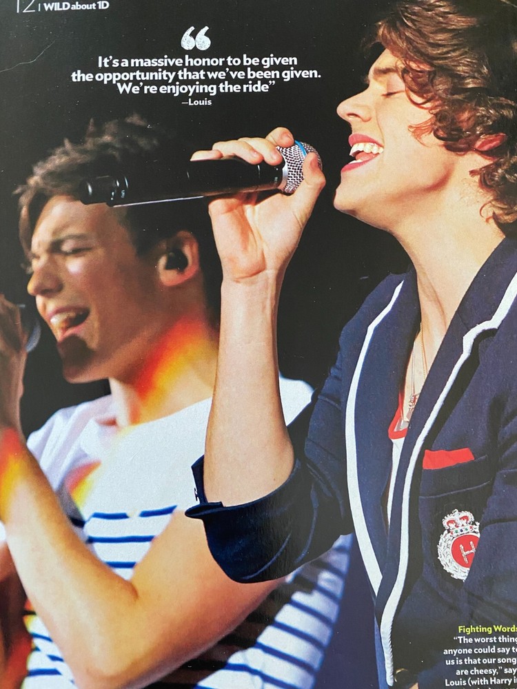 One Direction, Full Page Vintage Pinup