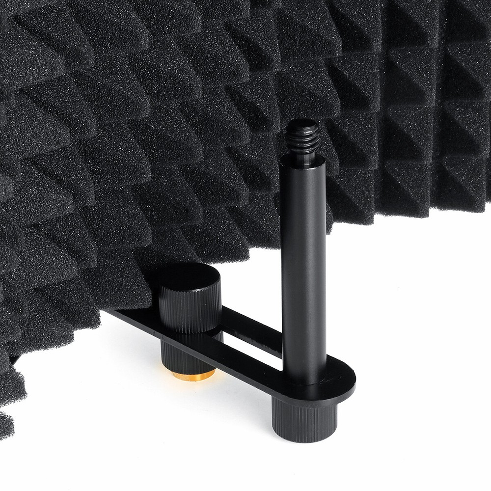 Microphone Isolation Shield Studio Mic Sound Absorbing Foam Reflection Filter