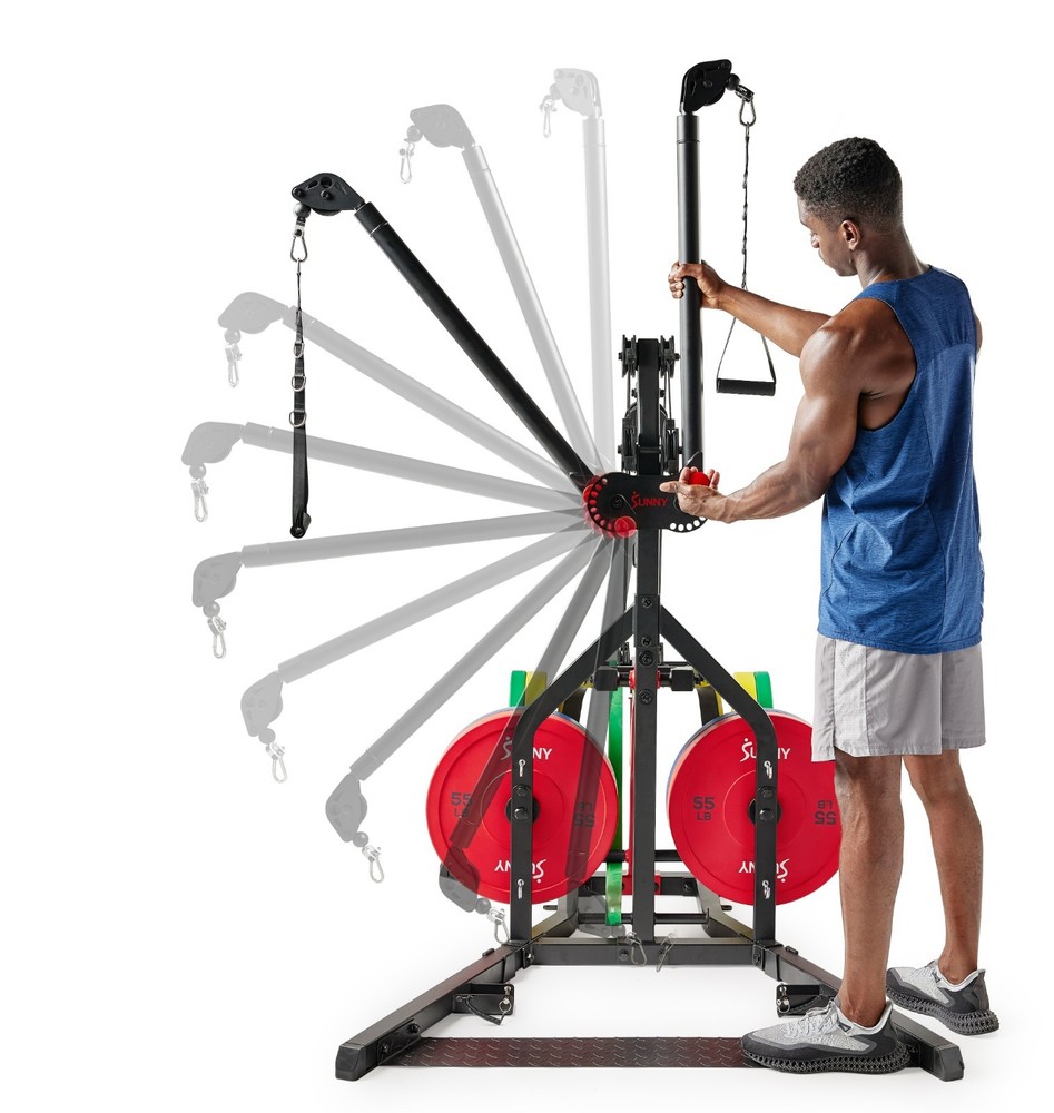 Multi-Functional Strength Training Home Gym with Training Attachments Full Body