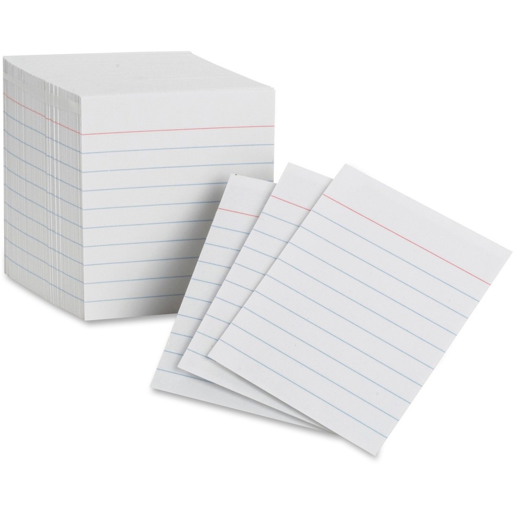 Esselte ESS10009 Mini Index Cards 200 Sheets 3x2.5 White