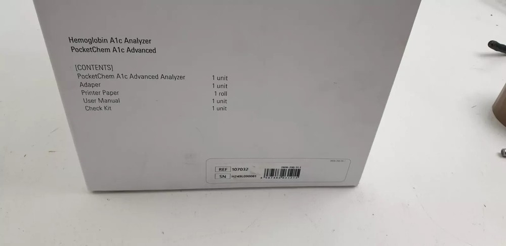 Arkray Compact HbA1c Analyzer PocketChem A1c Advanced rt-100 COMPLETE SET