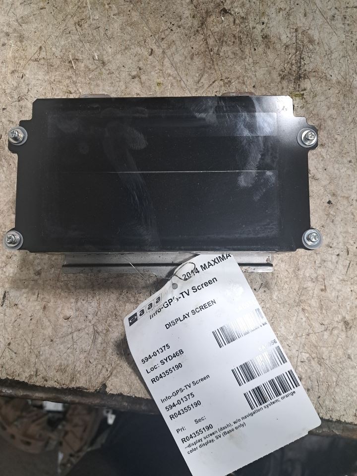2014 Maxima Display Screen Sku#4355190