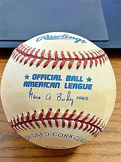 TIM NAEHRING 2 SIGNED AUTOGRAPHED OAL BASEBALL! Red Sox!