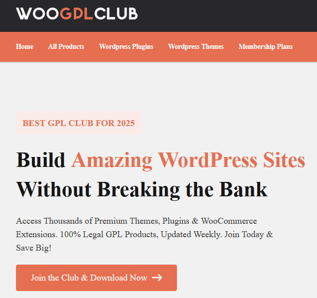 Unlimited Wordpress Plugins & Themes With Lifetime Updates