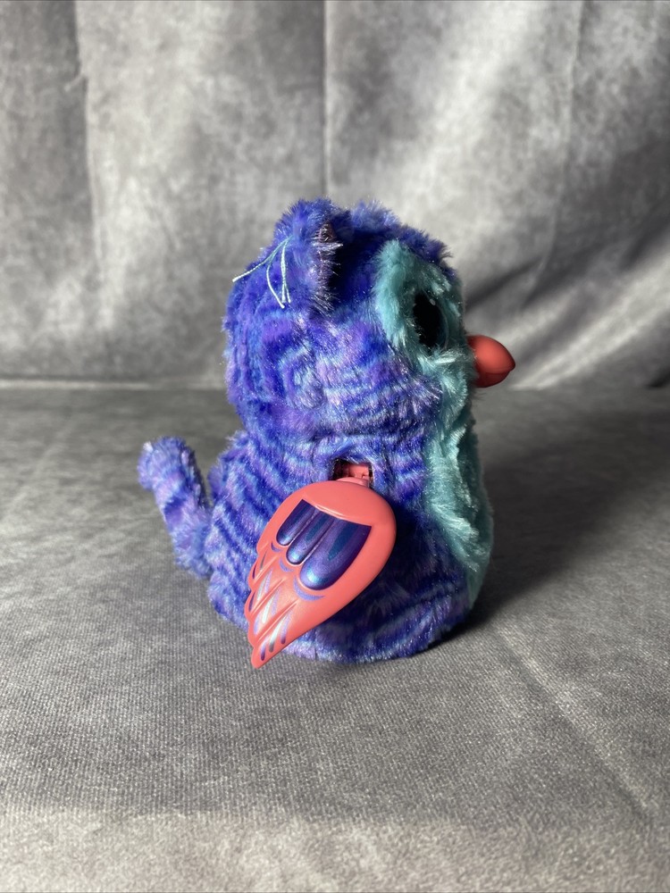 Hatchimals Fabula Forest Tigrette Spin Masters Interactive OWL Blue WORKS No Egg