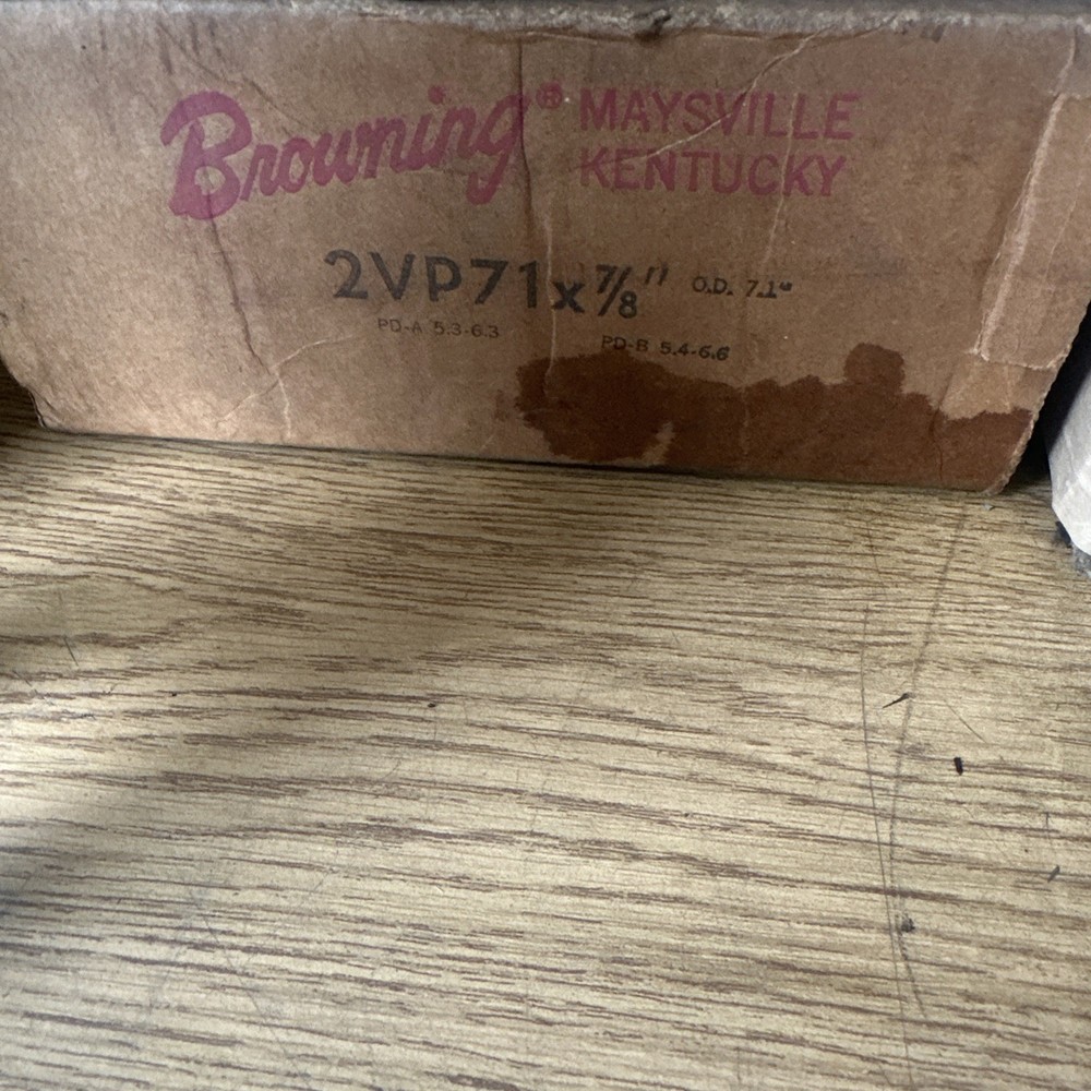 2VP71 X 7/8” Browning Multi Variable Pitch Sheave