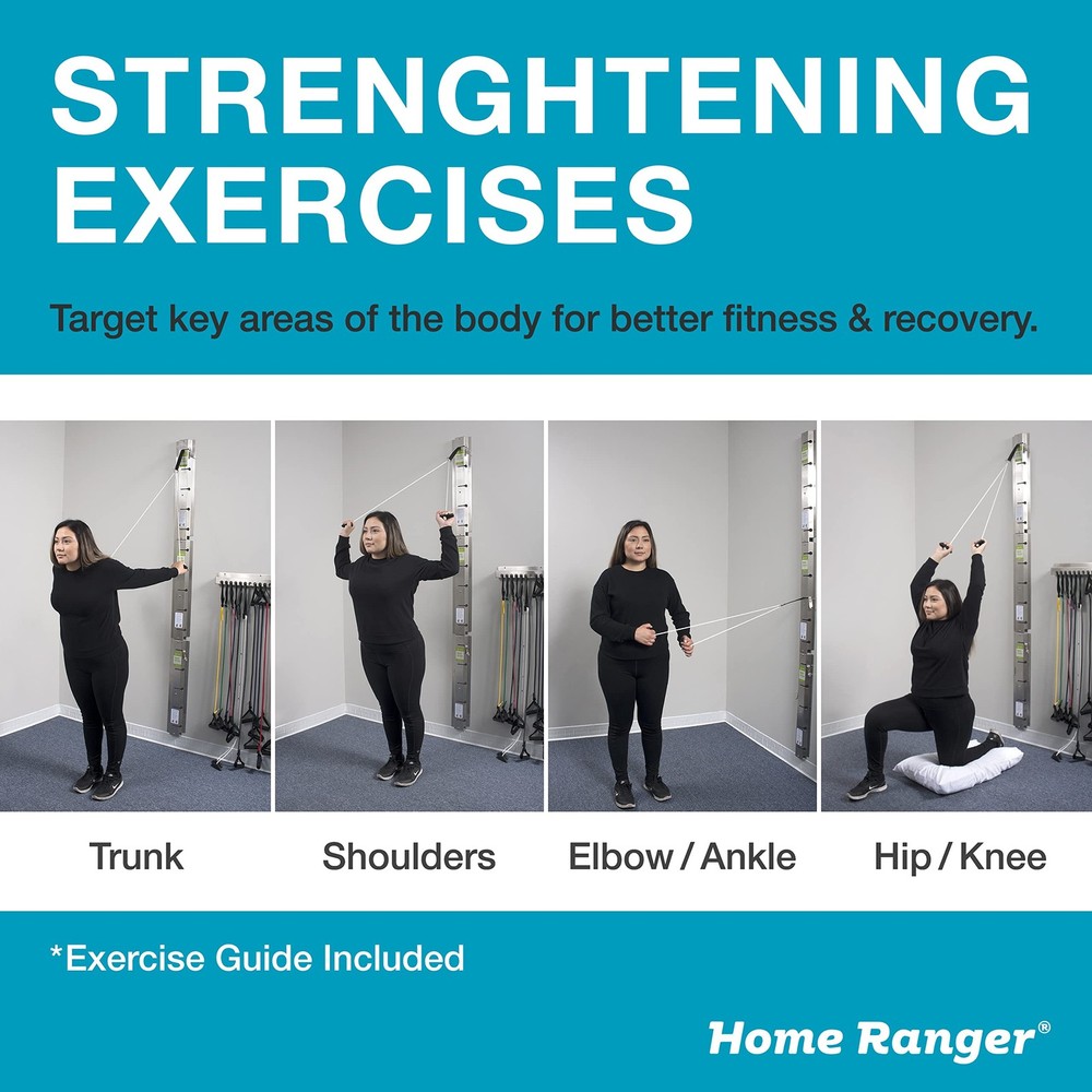 HomeRanger Premium Shoulder Pulley System - Original Version, Model 240 - Erg...