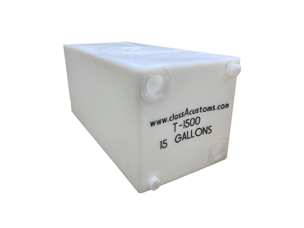 15 Gallon Fresh / Gray Water Holding Tank storage food shower wash dish  T-1500