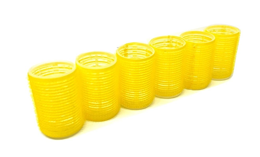 1-1/2” Self Grip Hair Rollers - 6 Count assort