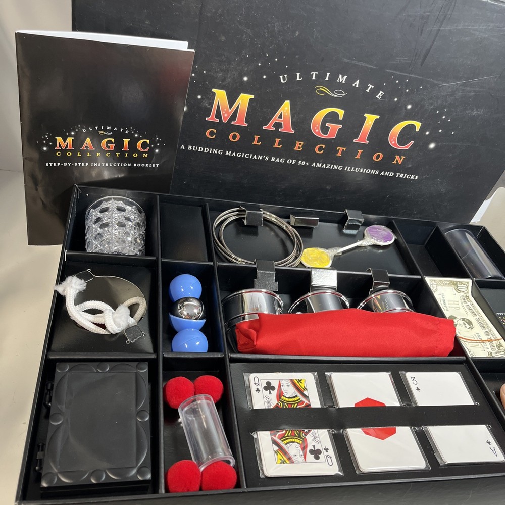ULTIMATE MAGIC COLLECTION ILLUSIONS & TRICKS RESTORATIVE HARDWARE (READ ALL)