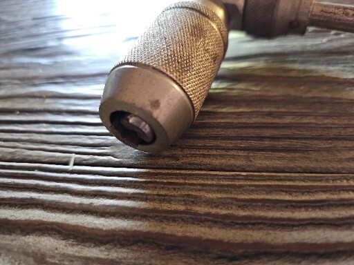 Hand Drill Wooden Hand Crank