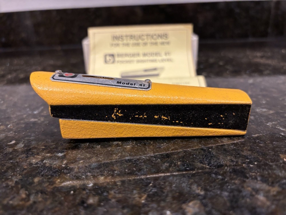 Berger Instruments Model 41 Pocket Sighting Level