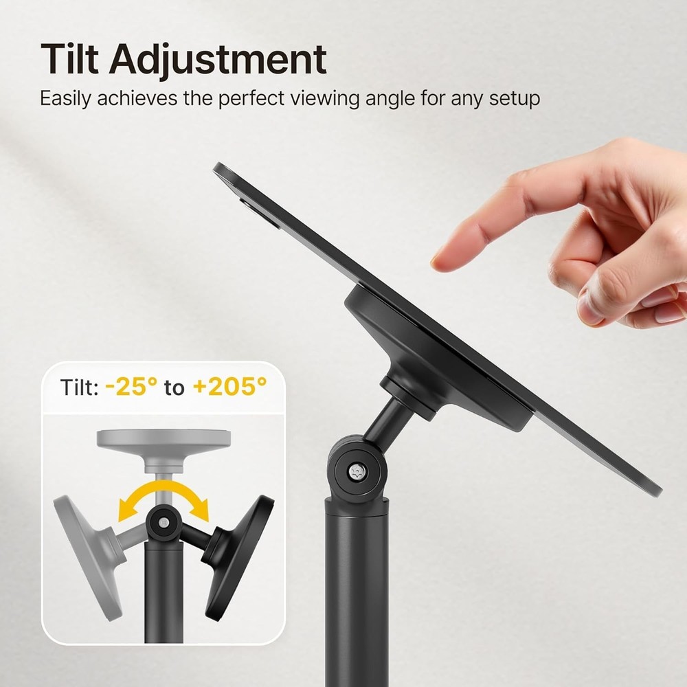 Anti-Theft Tablet Wall Mount, Universal Tablet Kiosk with Security Lock 7-15 85