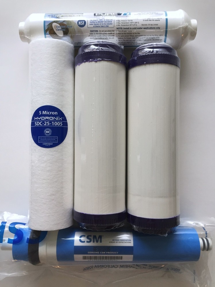 HAGUE QUALITY WATER WATERMAX H6000 ANNUAL REPLACEMENT PACK w 36 GPD MEMBRANE
