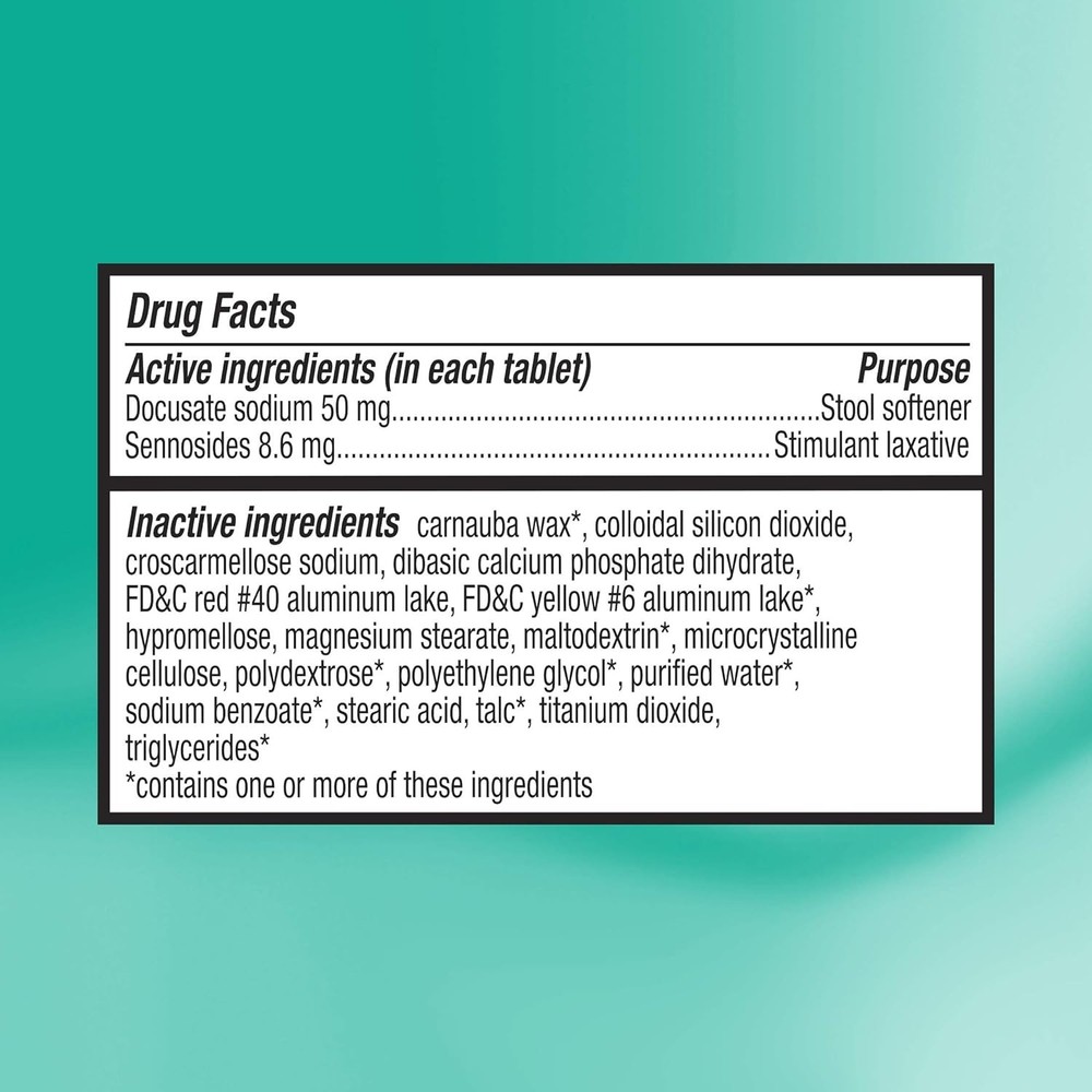Equate - Stool Softener with Stimulant Laxative, 240 Tablets