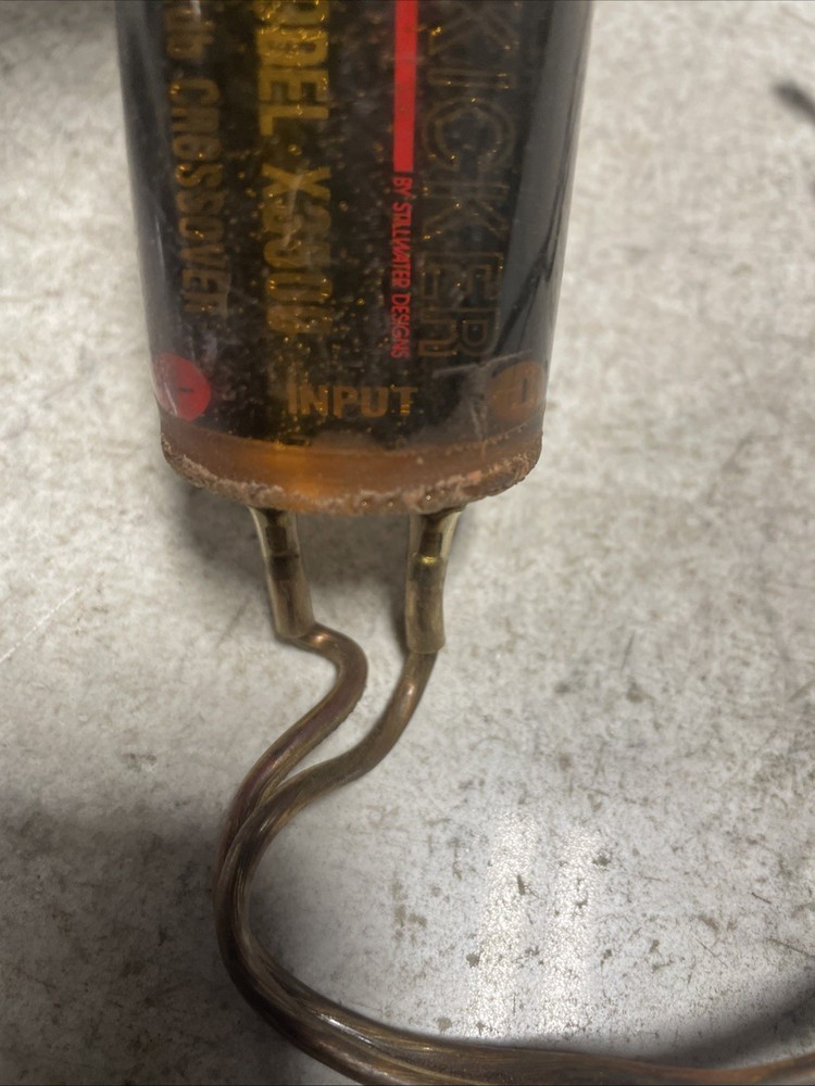 kicker model X3500, 12 db crossover