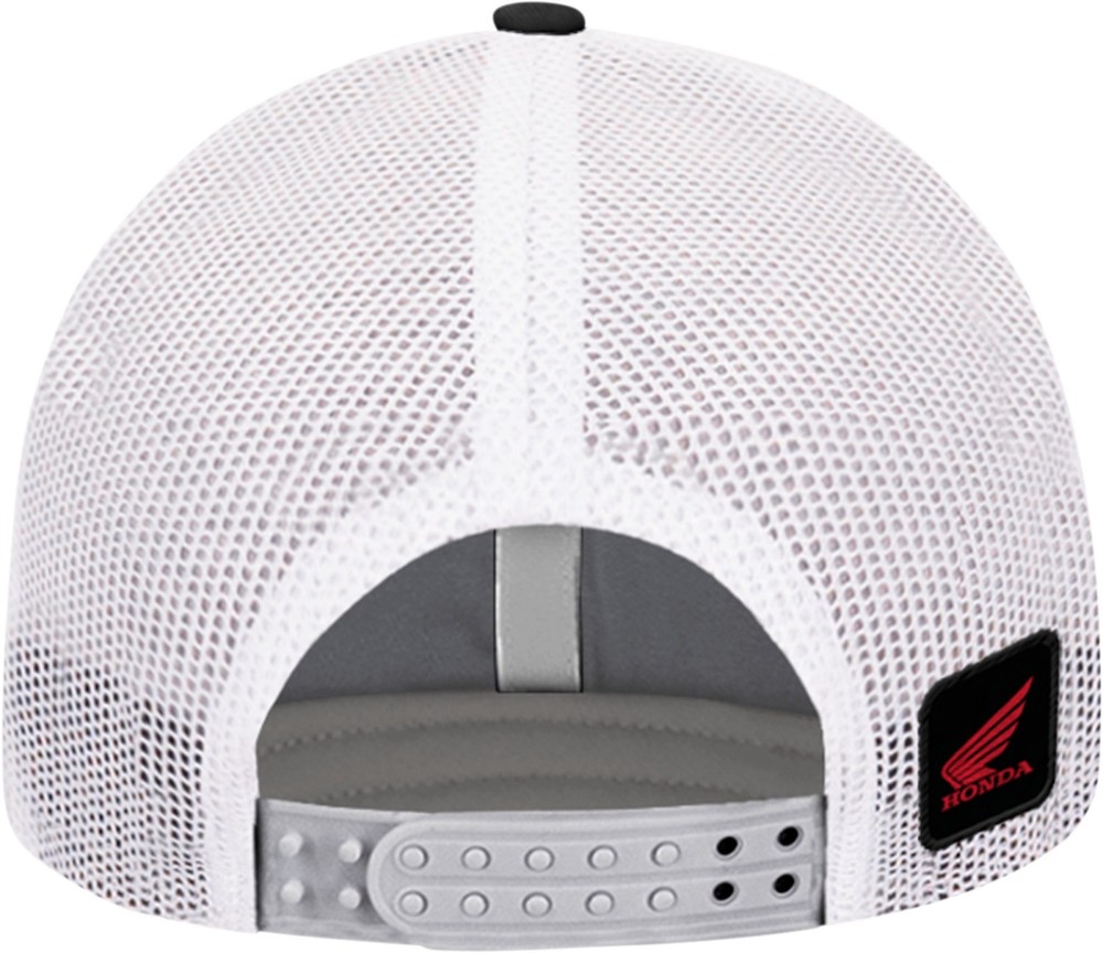 Licensed Honda Wing Snapback Hat Red/Black/White