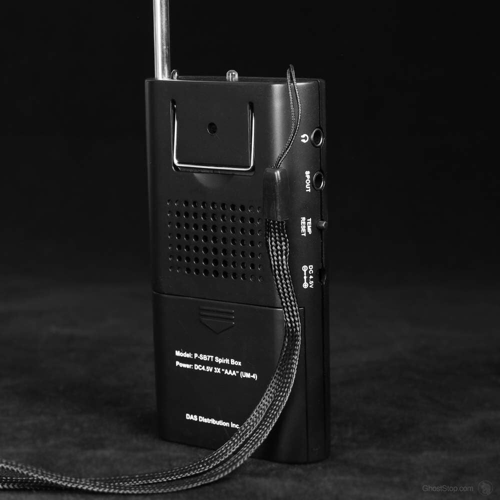 Advanced Ghost Hunting Spirit Box - AM/FM, Built-in Flashlight & LCD Display