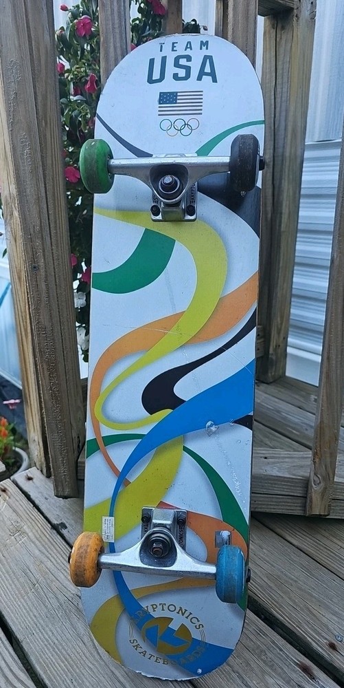 Kryptonics 7.75" Team USA Skateboard; 31" Length