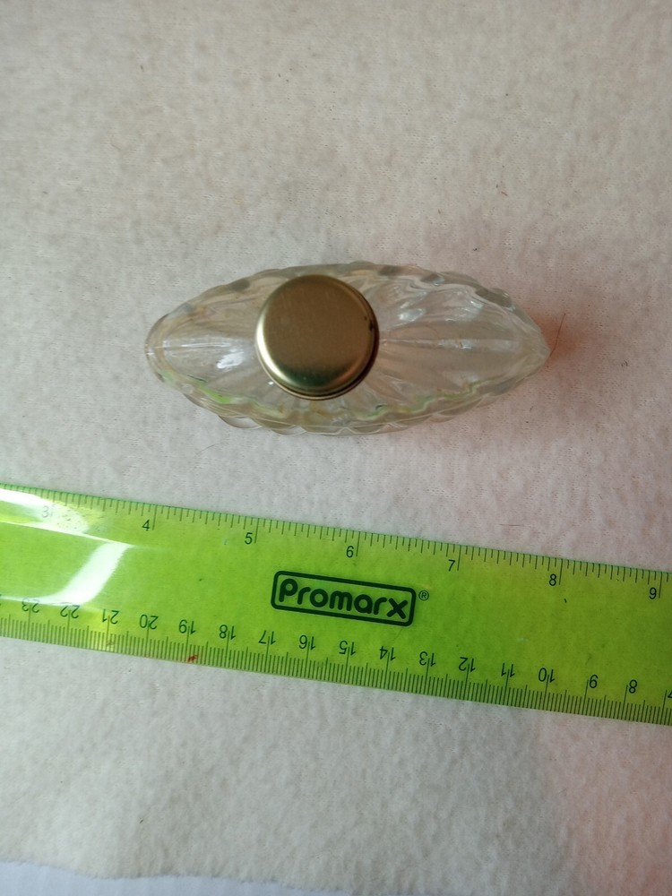 1950s Perfume bottle, small, retro look, empty. no markings, MCM