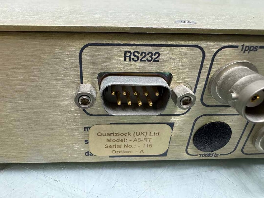 Quartzlock A8-RT GPS Time and Frequency Standard