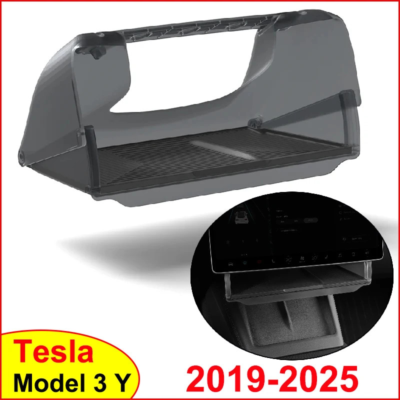 Transform Tesla Space: Hidden Organizer Tray for 2025 Model Y & 2024 Model 3