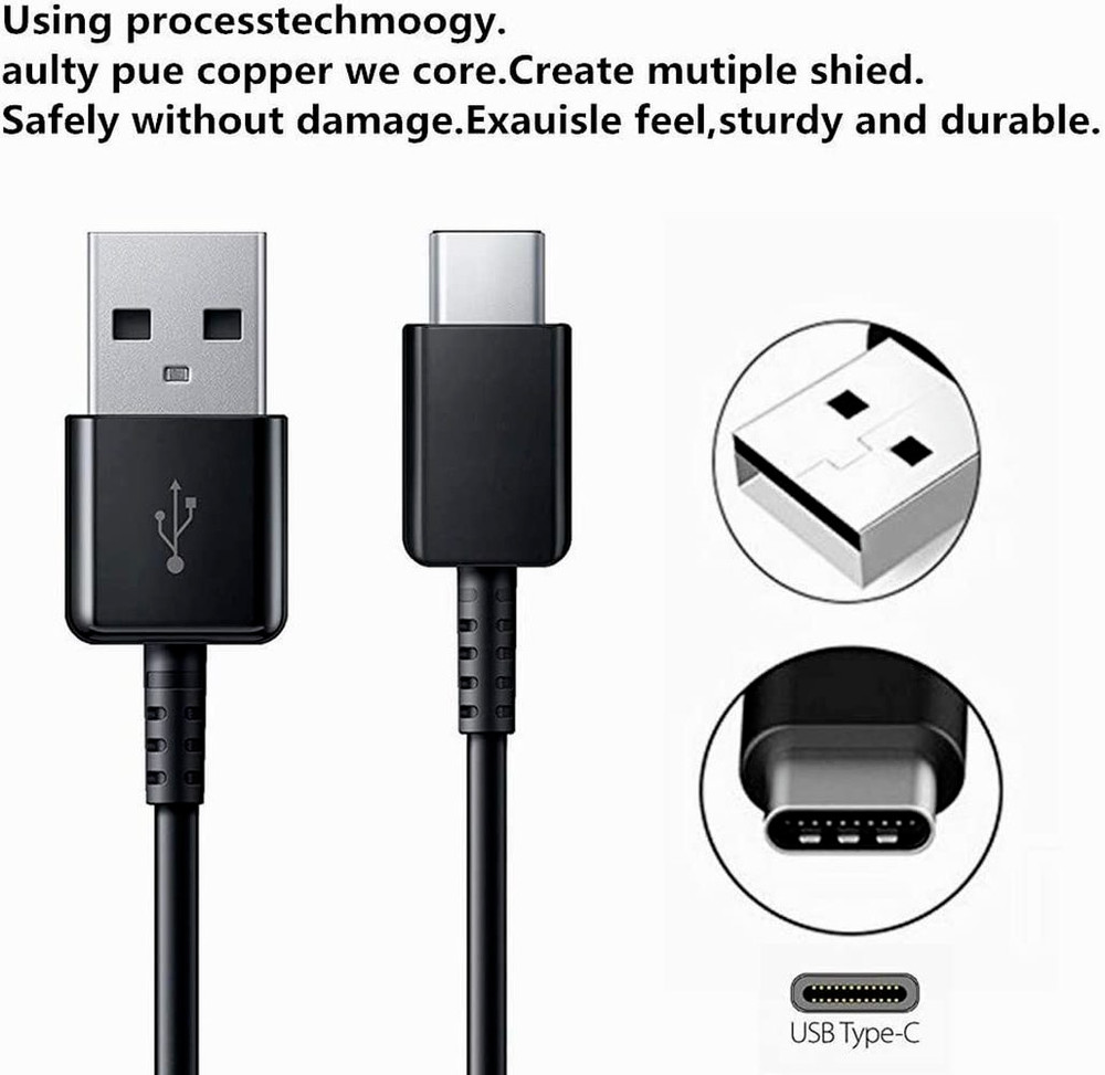 5Pack USB Type C Cable Charger Lot Fast Charging Data Cord For Samsung Android