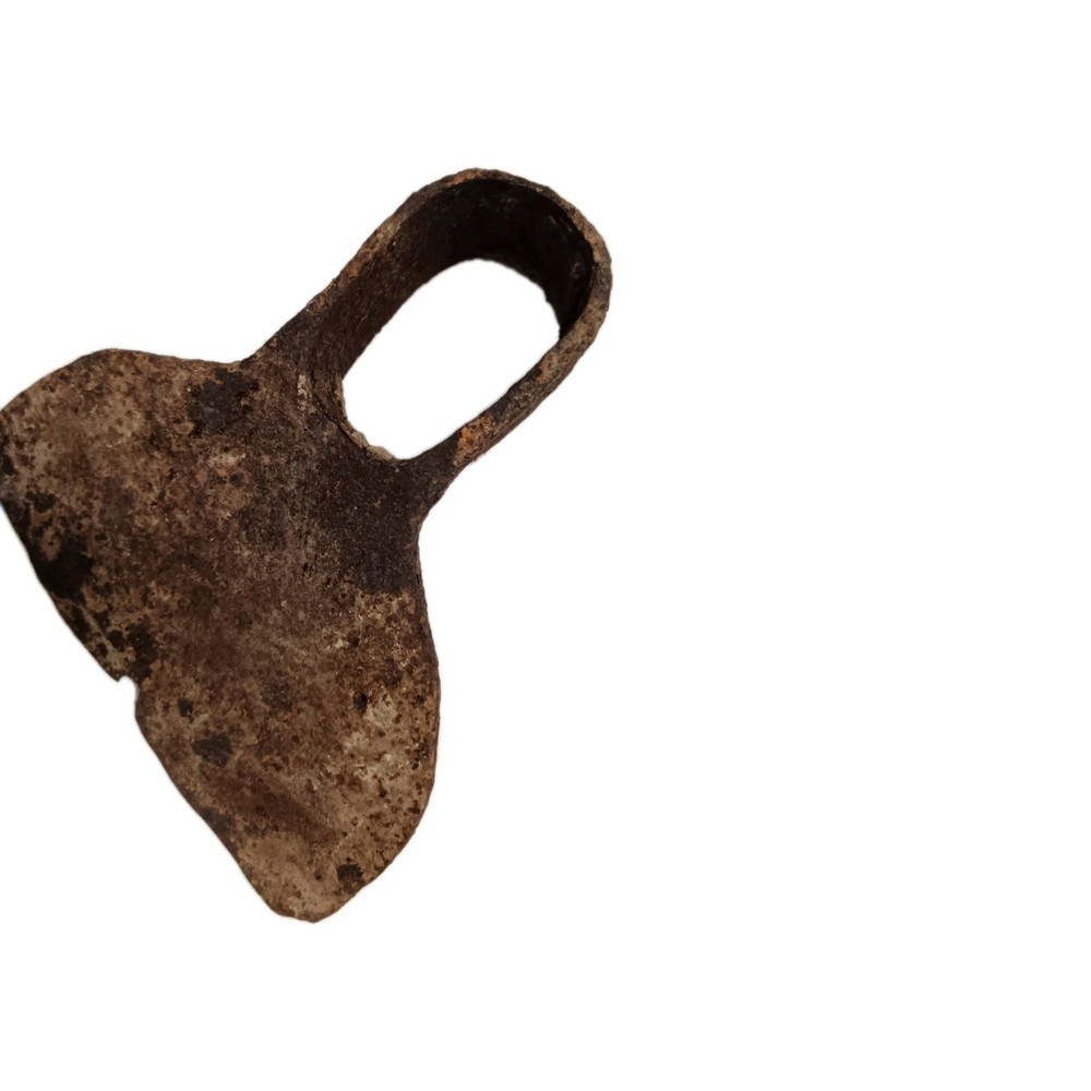 Vintage Antique Solid Iron Battle Axe Head