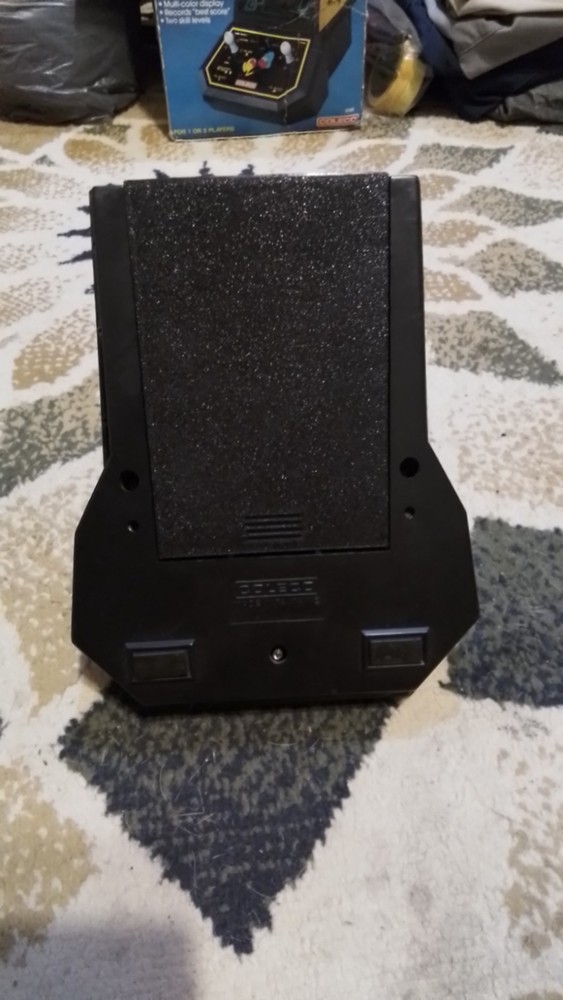 1982 Coleco Pac-Man Mini Arcade Version With Original Box. Works Great.