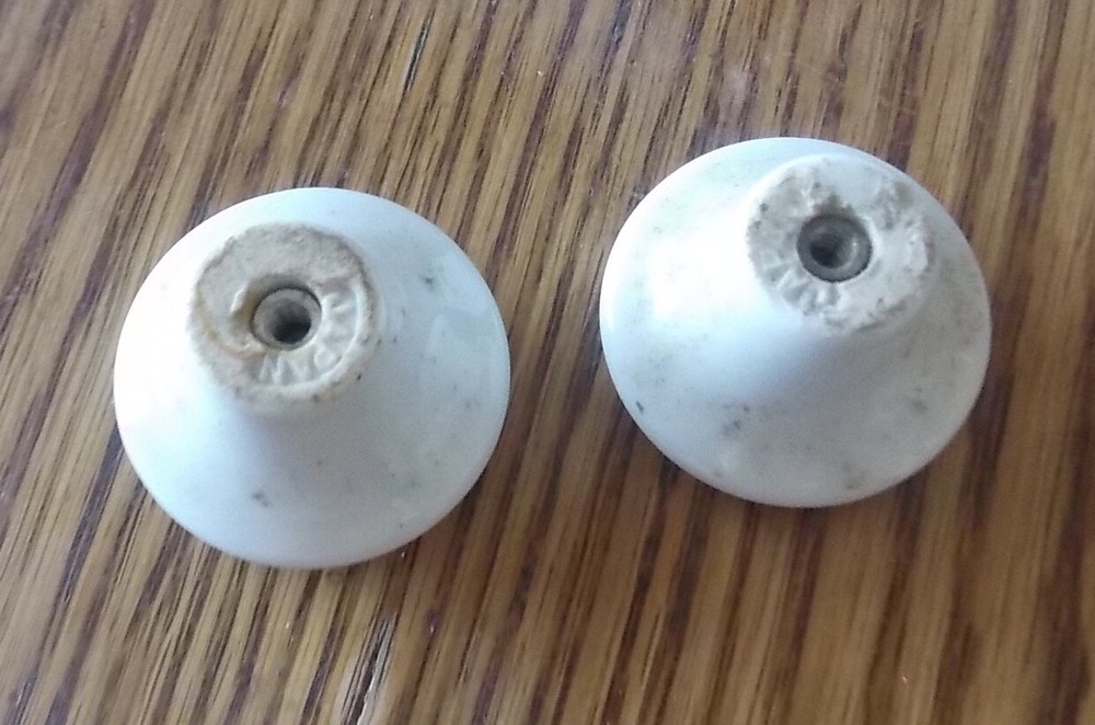 Ceramic Mushroom Print Drawer Pull (1 pull)