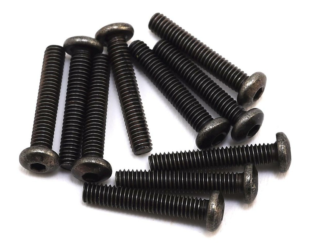 Team Associated 2.5x14mm Button Head Hex Screw (10) [ASC41073]