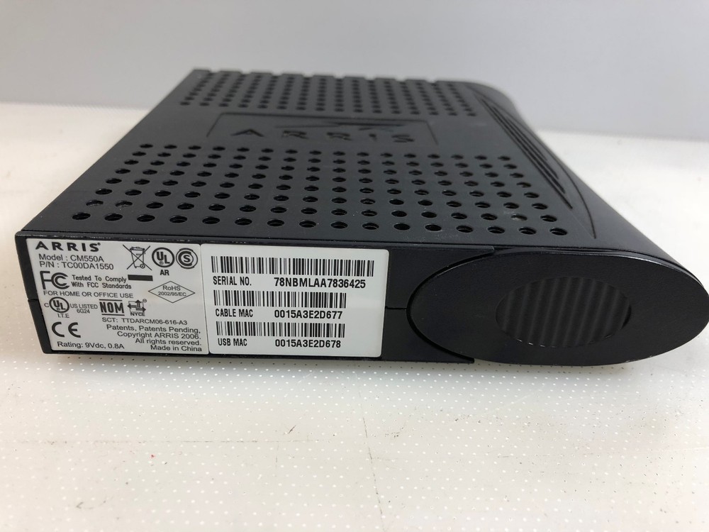 Arris CM550 Modem