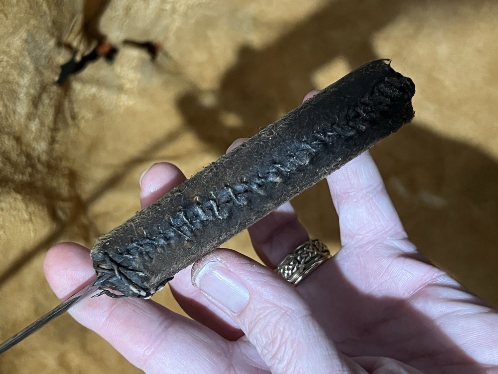 Crow style knife/sheath set