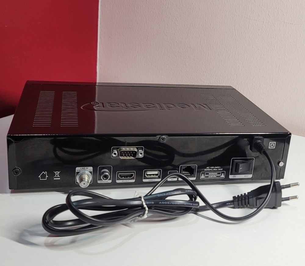 MEDIA-STAR MS-4030 4K Satellite Receiver (Used)