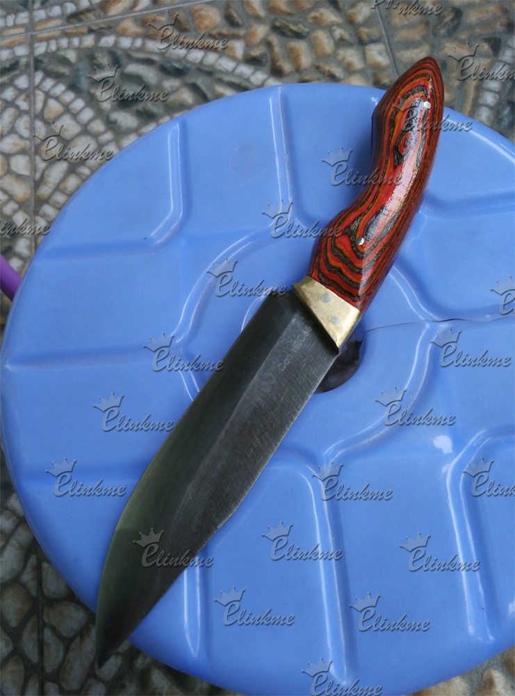 10mm thickness Knife 3D Color wood handle material DIY tools handle Making