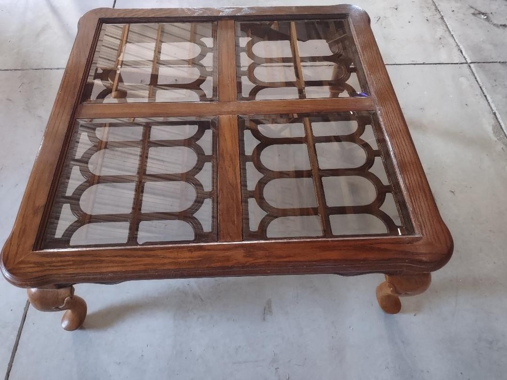 Vintage Wood Coffee Table