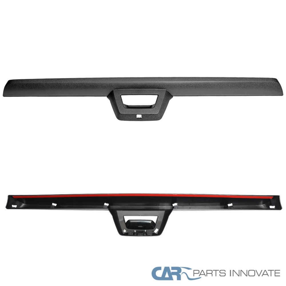 Tailgate Gate Molding Spoiler For 2007-2013 Chevy Avalanche With Camera Hole