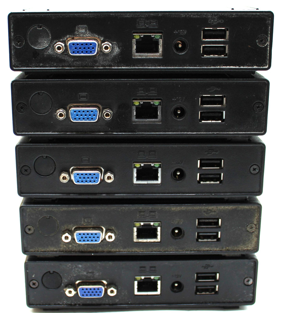 Lot of 5 - Micros Thin Client DT166 700876 Restaurant Display Controller